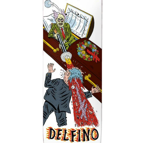 Deathwish Pedro Justified Homicide Skateboard Deck 8.5" - Image 2