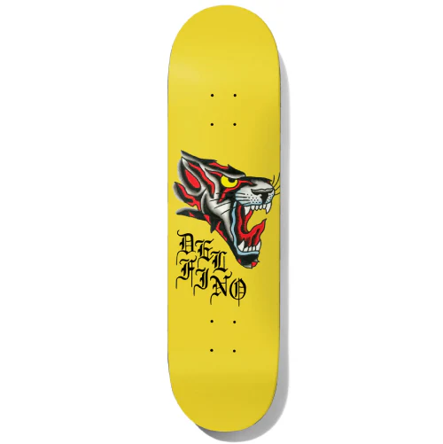 Deathwish Delfino Seven Trumpets Skateboard Deck 8.125"