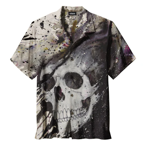 Deathwish Read My Bones Button Up