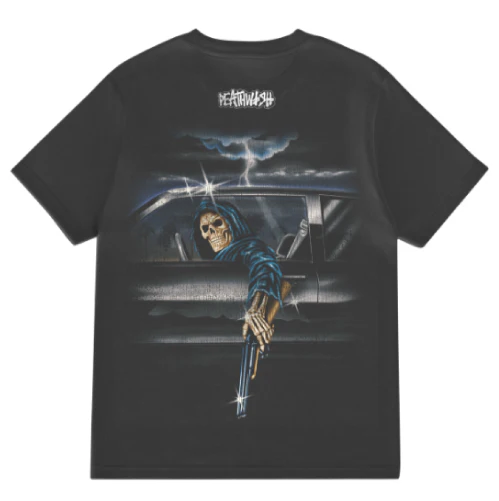 Deathwish Samborgini Reaper Garment Dyed Tee - Black