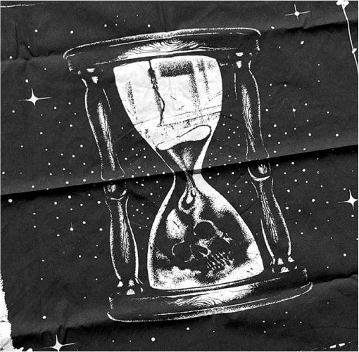 Deathwish Time Waits Bandana - Black/White - Image 3