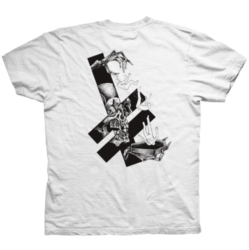 Deathwish Trapper Tee - White