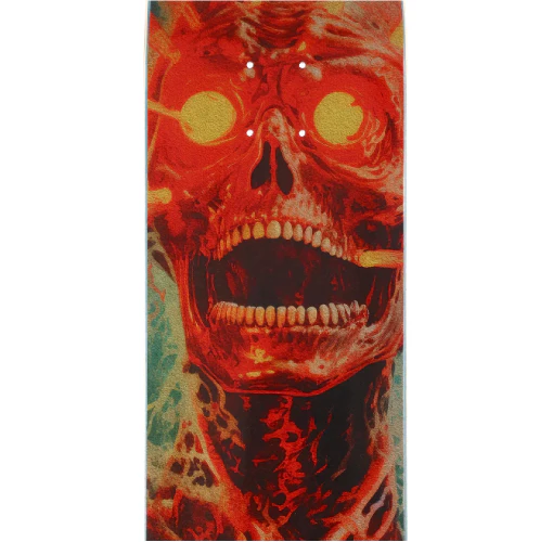 Deathwish Yuri Skull Skateboard Deck 8.25" - Image 2