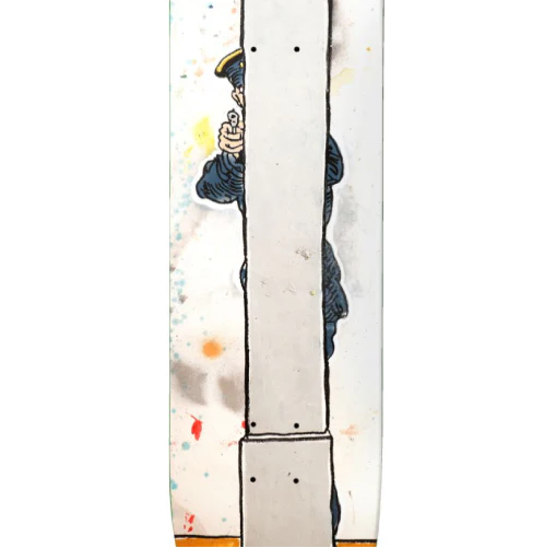 Deathwish Yuri Take Cover Skateboard Deck 8.38" - Image 2