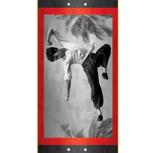 DGK X Bruce Lee Flying Man Skateboard Deck 8.06" - Image 2