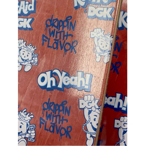 DGK X Kool-Aid Drippin Skateboard Deck 8.38" - Image 3