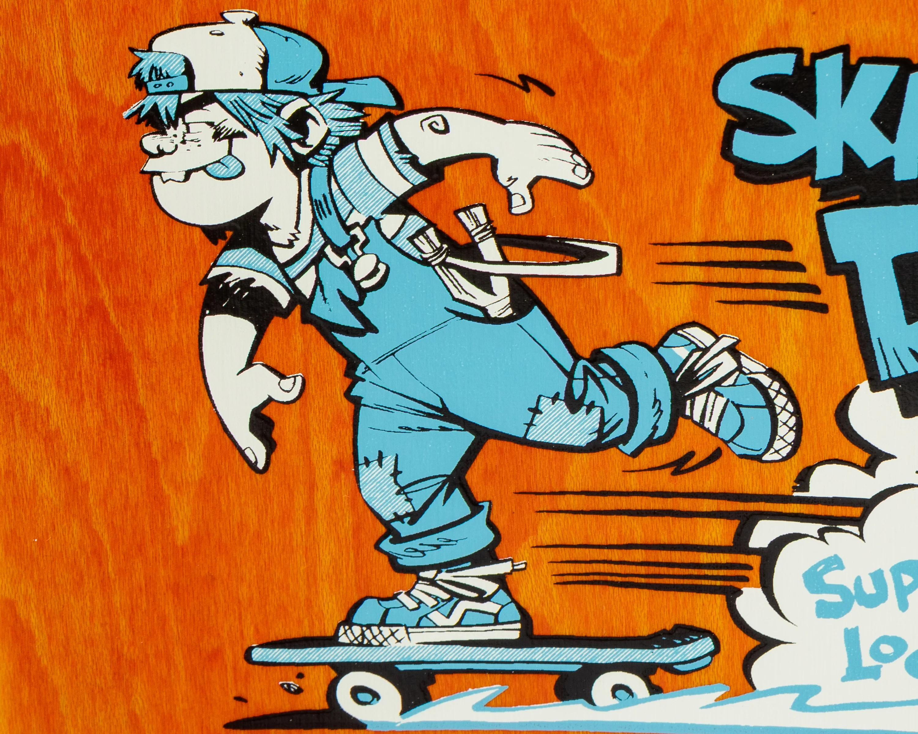 DLX Shop Keeper SSD26 Skateboard Deck 8.06" - Image 10