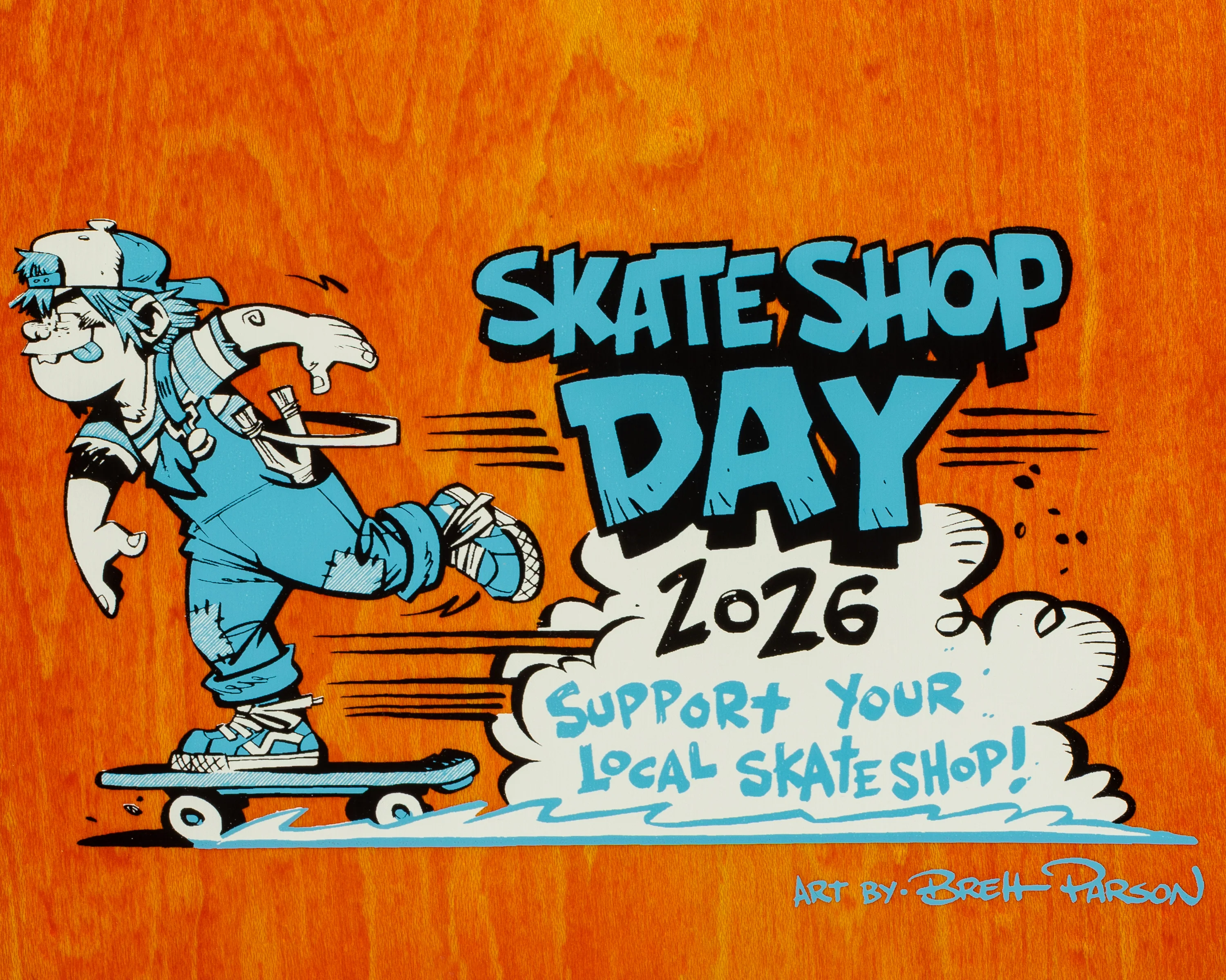 DLX Shop Keeper SSD26 Skateboard Deck 8.06" - Image 8