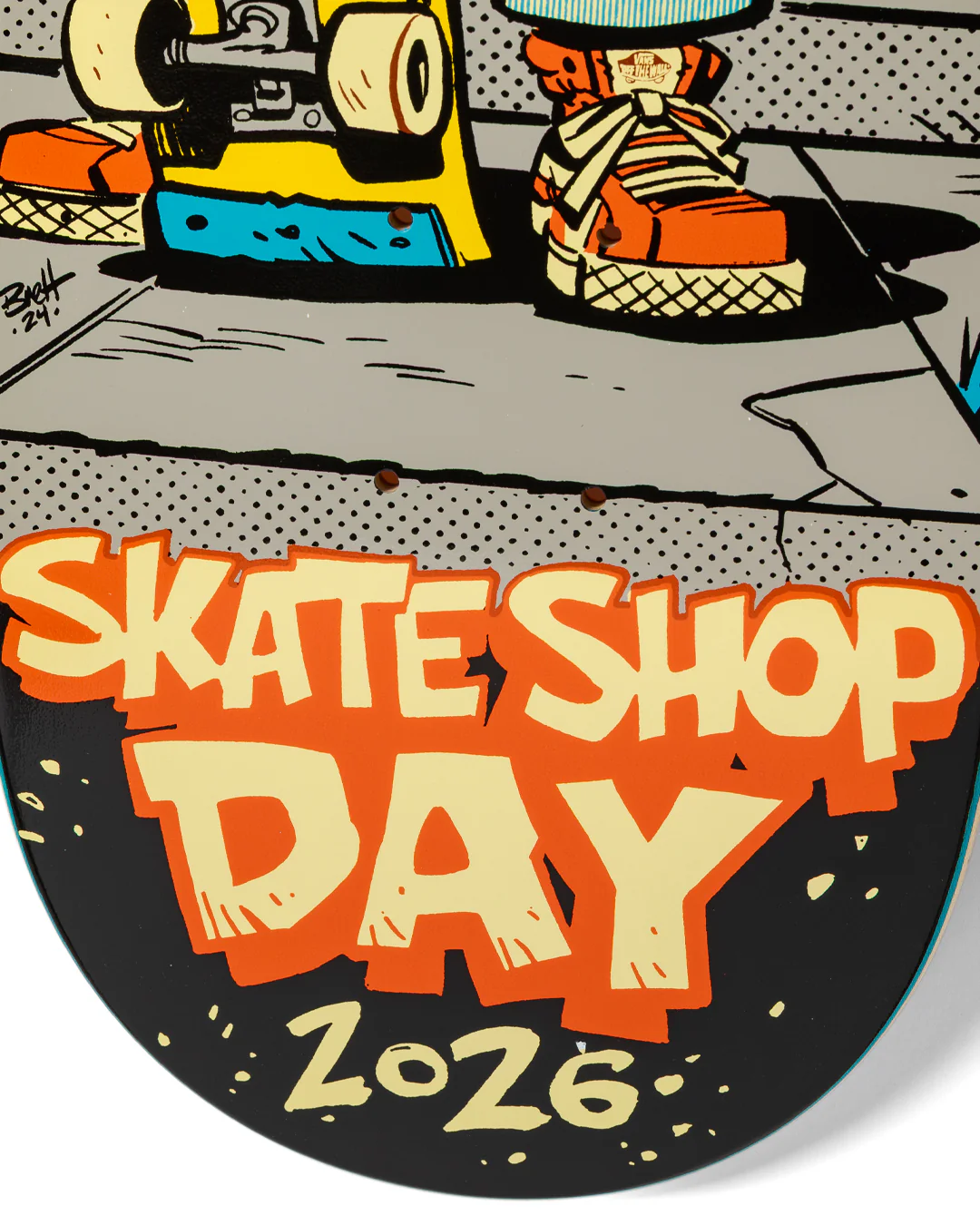 DLX Shop Keeper SSD26 Skateboard Deck 8.5" - Image 4