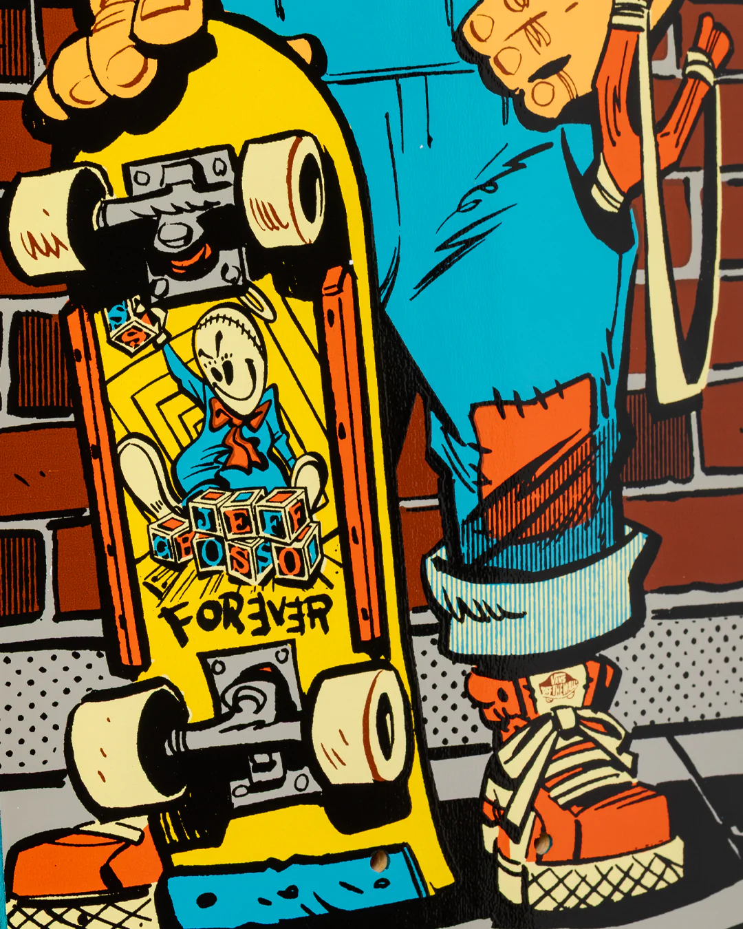 DLX Shop Keeper SSD26 Skateboard Deck 8.5" - Image 6