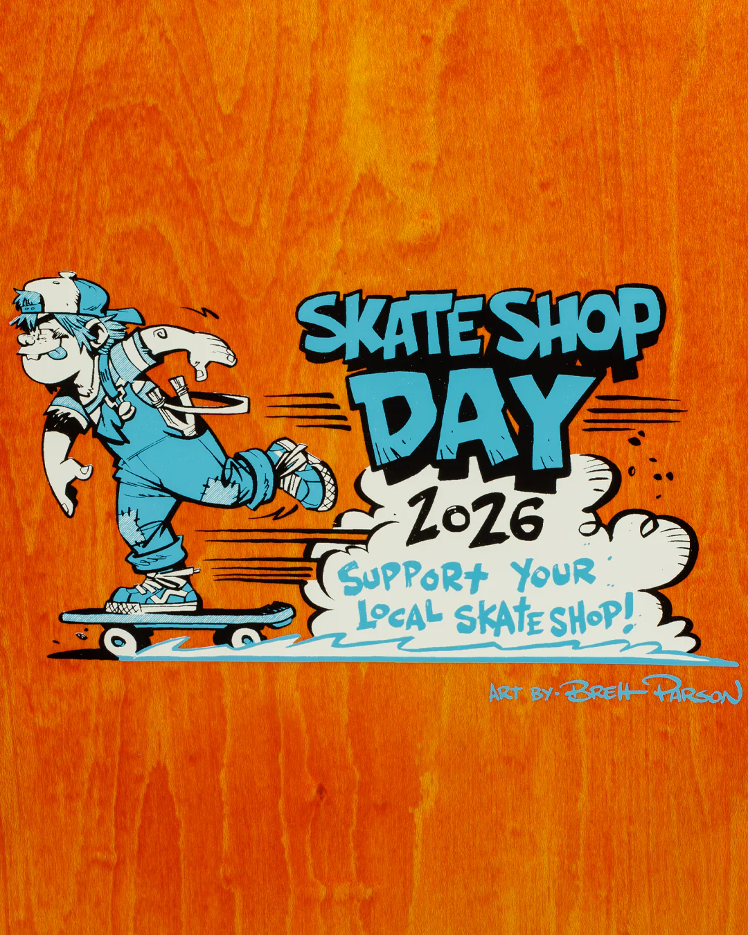 DLX Shop Keeper SSD26 Skateboard Deck 8.5" - Image 8