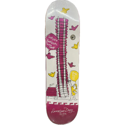 Krooked DLX SSD Shop Keeper Skateboard Deck 8.06" - Image 2