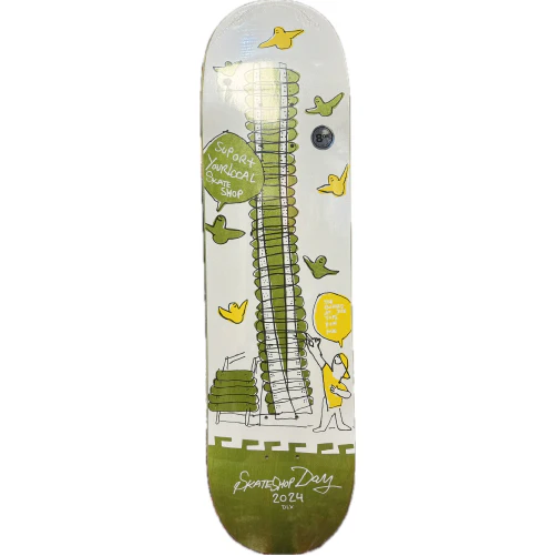 Krooked DLX SSD Shop Keeper Skateboard Deck 8.06" - Image 3