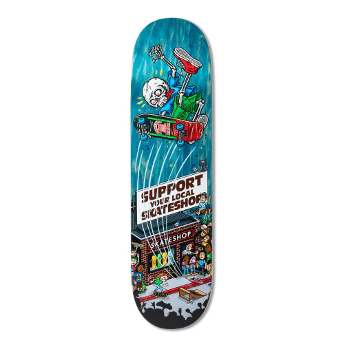 DLX SSD25 Shopkeeper Skateboard Deck 8.5"