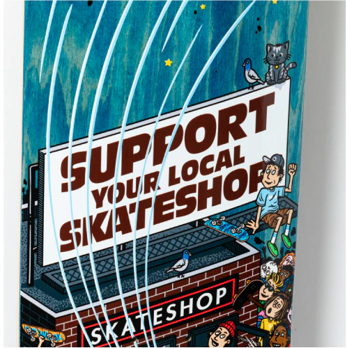 DLX SSD25 Shopkeeper Skateboard Deck 8.5" - Image 7