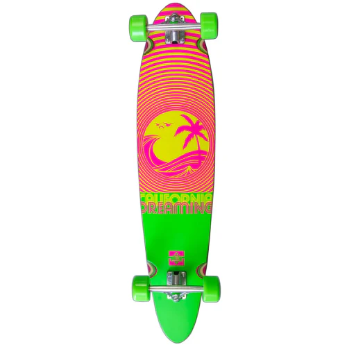 Dusters California Dreaming Neon Longboard Complete 40"
