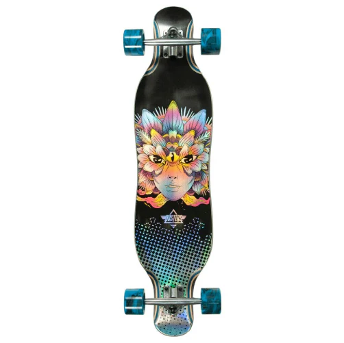 Dusters Fleur Holographic Longboard Complete 38.5"