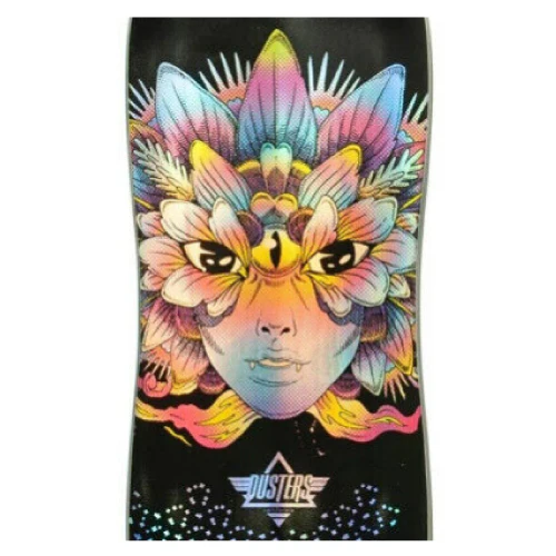 Dusters Fleur Holographic Longboard Complete 38.5" - Image 2