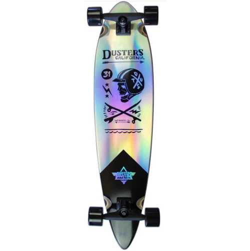 Dusters Moto Cosmic Holographic Longboard Complete 37"