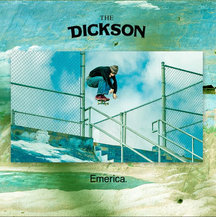 Emerica Dickson Suede Skate Shoe - Black/White/Gold - Image 7