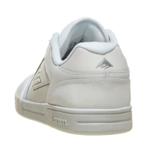 Emerica Heritic Skate Shoe - White - Image 4