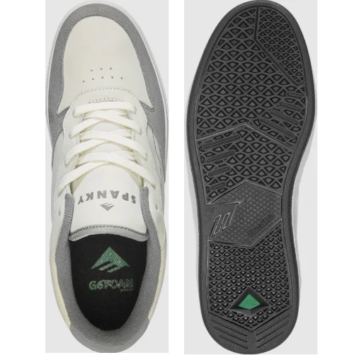 Emerica KSL G6 Skate Shoe - Grey/Tan - Image 2