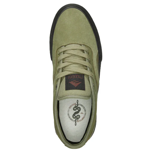 Emerica Provost G6 Skate Shoe - Olive/Black - Image 3