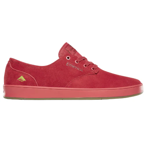Emerica Romero Laced Skate Shoe - Red/Gold
