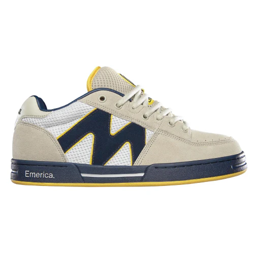 Emerica Skate Shop Day 2024 Limited OG-1 Reissue Skate Shoe - Tan/Navy - Image 2