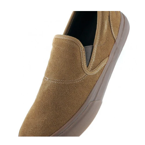 Emerica Wino G6 Slip On Brown, Gum Skate Shoe - Image 3