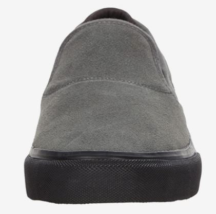 Emerica Wino G6 Slip On Skate Shoe - Grey/Black/Blue - Image 6