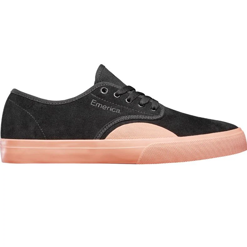 Emerica Wino Standard Skate Shoe - Black/Pink