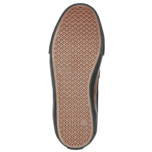 Emerica X Biltwell Omen Hi Skate Shoe - Black - Image 4