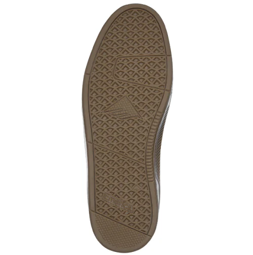 Emerica X Biltwell Romero Laced High Skate Shoe - Black Leather/Gum - Image 4