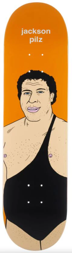 Enjoi Jackson Pilz Andre the Giant Body Slam WWE Skateboard Deck 8.25" - Image 2