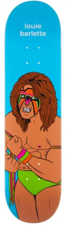 Enjoi Louie Barletta Ultimate Warrior Body Slam WWE Skateboard Deck 8.0" - Image 2