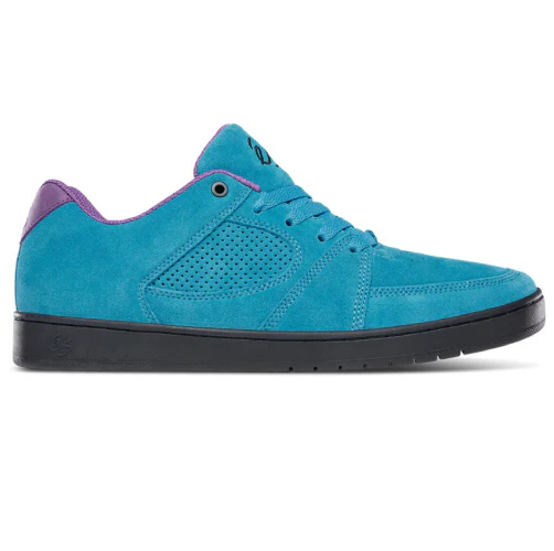 eS Accel Slim Skate Shoe - Teal/Black/Violet