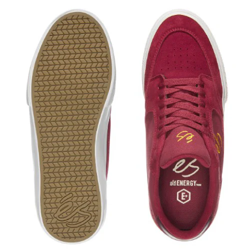eS Caspian Skate Shoe - Burgundy - Image 3
