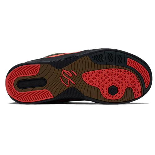 eS Imprint Skate Shoe - Green/Black - Image 3
