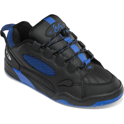 eS Muska Limited Reissue Skate Shoe - Black/Royal Blue - Image 2