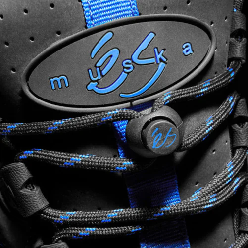eS Muska Limited Reissue Skate Shoe - Black/Royal Blue - Image 6