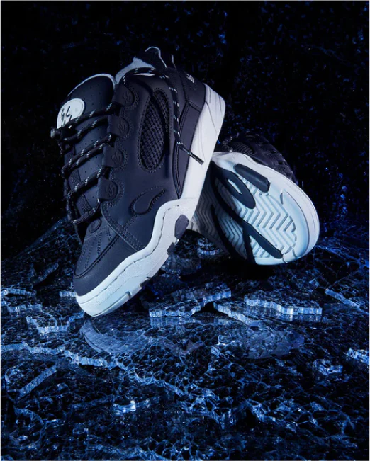 eS Muska Limited Reissue Skate Shoe - Navy/White - Image 4