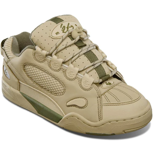 eS Muska Limited Reissue Skate Shoe - Tan/Green - Image 2