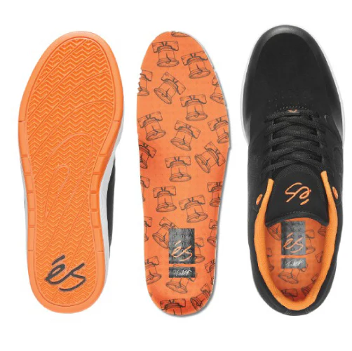 eS Swift Tom Asta 1.5 Skate Shoe - Black/Orange - Image 3