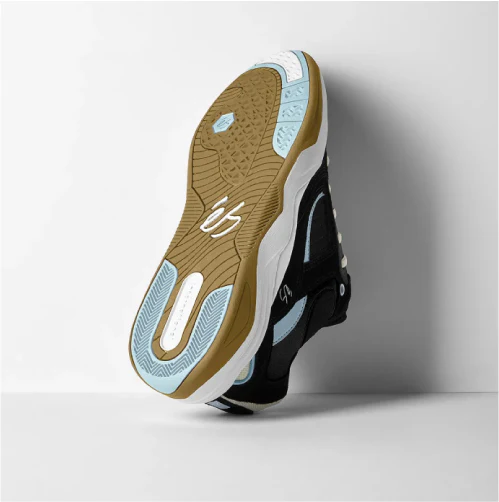 eS TJ Rogers Skate Shoe - Black/Blue/White - Image 7