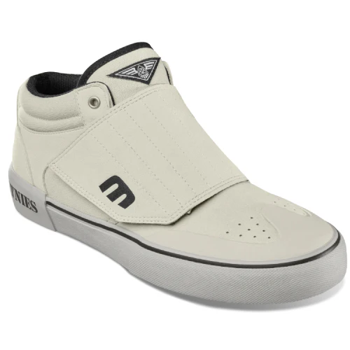Etnies Andy Anderson Mid Skate Shoe - White/Grey - Image 4