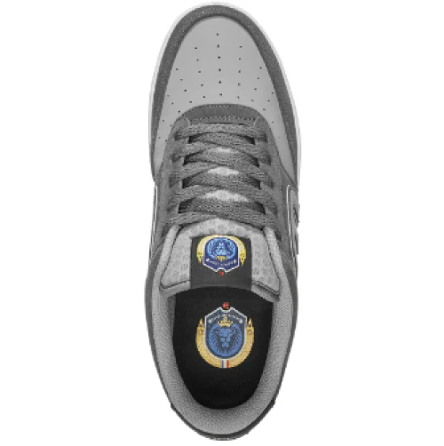 Etnies Aurelien Skate Shoe - Grey/Light Grey - Image 3