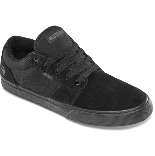 Etnies Barge LS Skate Shoe - Black/Black - Image 2
