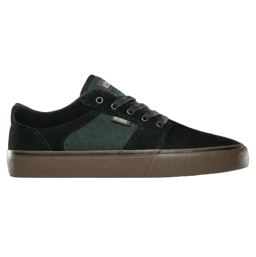 Etnies Barge LS Skate Shoe - Black/Brown/Green