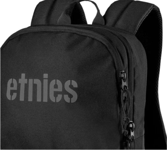 Etnies Fader Print Backpack - Black/Charcoal - Image 2